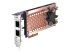 QNAP QM2-2P2G2T - Storage controller - Left-angle