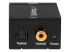 StarTech.com SPDIF Digital Coaxial or Toslink Optical to Stereo RCA Audio Converter - Left side