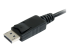 StarTech.com 6in DisplayPort to Mini DisplayPort Video Cable Adapter (DP2MDPMF6IN) - Close up