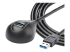StarTech.com 5ft SuperSpeed USB 3.0 Extension Cable for Desktop - Right-angle