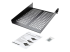 StarTech.com 1U Server Rack Shelf, 2U 22in Universal Fixed Vented Network Rack Shelf/Cantilever Tray for 19" AV/Data/Network Equipment Enclosure w/Cage Nuts & Screws, 50lbs Weight Cap. - Right-angle