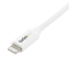 StarTech.com 2m (6ft) Long White Apple 8-pin Lightning Connector to USB Cable for iPhone / iPod / iPad - Close up