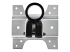 StarTech.com Monitor Mount Adapter for Apple iMac, iMac Pro, Cinema & Thunderbolt Displays, Only for StarTech.com Premium Mounts, Apple Computer Articulating Monitor Bracket Kit, Silver - Back