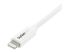 StarTech.com 1m (3ft) White Apple 8-pin Lightning Connector to USB Cable for iPhone / iPod / iPad - Close up