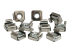 StarTech.com 50 Pkg M6 Cage Nuts for Server Rack Cabinet - Multi-angle