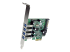 StarTech.com 4-Port PCI Express SuperSpeed USB 3.0 Controller Card with UASP - Left-angle