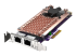 QNAP QM2-2P2G2T - Storage controller - Left-angle