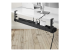 StarTech.com Under Desk Cable Management Tray, Clamp-on Installation - Back