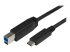 StarTech.com USB C to USB B Printer Cable - Right-angle