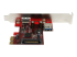StarTech.com 2 port PCI Express SuperSpeed USB 3.0 Card with UASP Support - Right side