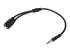 StarTech.com 3.5mm Audio Extension Cable - Right-angle