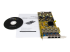 StarTech.com 4 Port Gigabit PoE (Power over Ethernet) Card - Front