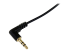 StarTech.com 1 ft. (0.3 m) Right Angle 3.5 mm Audio Cable - Close up