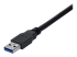 StarTech.com 1m Black SuperSpeed USB 3.0 Extension Cable A to A - Close up