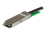 StarTech.com MSA Uncoded Compatible 2m 40G QSFP+ to QSFP+ Direct Attach Breakout Cable Twinax, 40 GbE QSFP+ Copper DAC 40 Gbps Low Power Passive Transceiver Module DAC, 40GE Breakout Cable - Close up