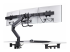 StarTech.com Crossbar Triple Monitor Desk Mount, VESA 75x75/100x100 - Back